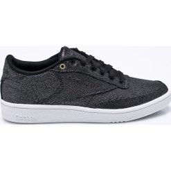Reebok Classic - Buty Club C 85 Mettalic Mesh. Czarne buty sportowe damskie Reebok Classic, bez wzorów, z gumy, sportowe, reebok classic. W wyprzedaży za 129,90 zł.