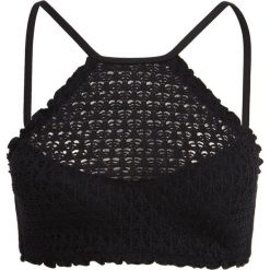 Stroje dwuczęściowe damskie: Seafolly HAVANA HIGH NECK TANK Góra od bikini black