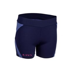 Spodenki do siatkówki V500 damskie granatowe. Niebieskie szorty damskie marki ALLSIX, xs, bez wzorów, z elastanu. Za 34,99 zł.