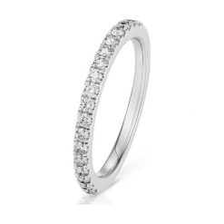 Pierścionek Złoty - złoto 585, Brylant 0,32ct. Żółte pierścionki damskie W.KRUK, z brylantem, złote. Za 3549,00 zł.