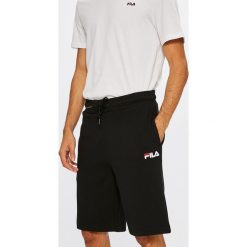 Fila - Szorty. Czarne szorty męskie marki Fila, s, z bawełny, sportowe. W wyprzedaży za 179,90 zł.