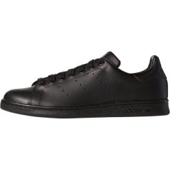 Czarne Buty adidas Originals Stan Smith M M20327. Czarne buty sportowe męskie Adidas, ze skóry, z paskami, tenisowe. W wyprzedaży za 399,00 zł.