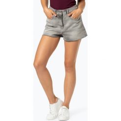 NA-KD - Damskie krótkie spodenki jeansowe, szary. Szare szorty damskie NA-KD, bez wzorów, z bawełny. Za 149,95 zł.