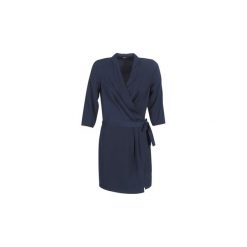 Sukienki krótkie Vero Moda VMRENE. Niebieskie sukienki damskie Vero Moda, s, bez wzorów, bez kołnierzyka, z krótkim rękawem, krótkie, mini. Za 159,20 zł.