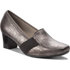 Półbuty ARA - 12-41781-13 Piombo. Szare półbuty damskie skórzane marki ara, eleganckie, na obcasie. W wyprzedaży za 229,00 zł.