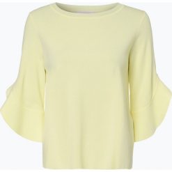 Swetry klasyczne damskie: talk about – Sweter damski, żółty