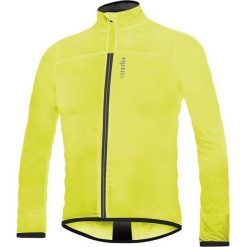 Kurtki męskie: RH+ Kurtka męska Zero Wind Shell FluoYellow żółto-czarna r. L (SSCU364)