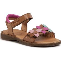 Sandały FRODDO - G3150153-11 M Brown. Pomarańczowe sandały dziewczęce Froddo, ze skóry, bez zapięcia. Za 249,00 zł.