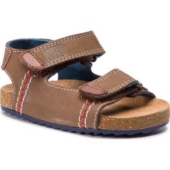 Sandały GIOSEPPO - Laquila 47028 S Brown. Pomarańczowe sandały chłopięce Gioseppo, ze skóry. W wyprzedaży za 149,00 zł.