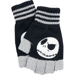 Rękawiczki damskie: Miasteczko Halloween Jack Rękawiczki bez palców czarny/szary