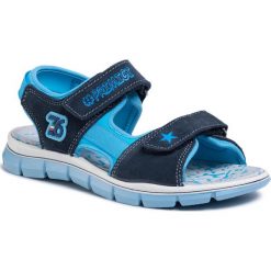 Sandały PRIMIGI - 5392533 D Navy. Niebieskie sandały chłopięce Primigi, ze skóry, bez zapięcia. Za 249,00 zł.