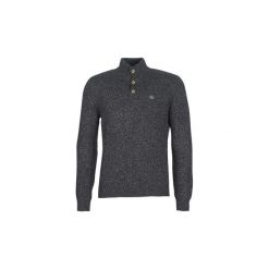 Swetry Serge Blanco PULL MOULINE. Czarne swetry męskie marki Serge Blanco, s, bez wzorów, bez kołnierzyka, bez kaptura. Za 599,20 zł.