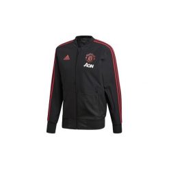Bluzy dresowe adidas Bluza wyjściowa Manchester United. Czarne bejsbolówki męskie Adidas, l, z dresówki. Za 299,00 zł.