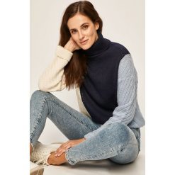 Only - Sweter. Szare swetry damskie ONLY, s, bez wzorów, z bawełny, bez rękawów. W wyprzedaży za 89,90 zł.