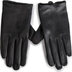 Rękawiczki Damskie KAZAR - 33522-01-00 Black. Czarne rękawiczki damskie Kazar, bez wzorów, ze skóry. W wyprzedaży za 179,00 zł.