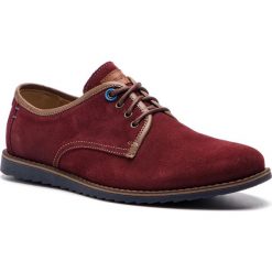 Półbuty KRISBUT - 5172-3-9 Bordo. Czerwone półbuty męskie marki Krisbut, na co dzień, bez wzorów, ze skóry, eleganckie, bez zapięcia. Za 249,00 zł.