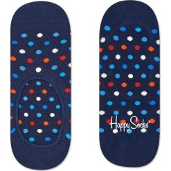 Happy Socks - Skarpetki. Niebieskie skarpetki damskie marki Happy Socks, bez wzorów. Za 32,90 zł.