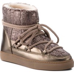 Buty INUIKII - Sneaker Galway 70202-8 Gold. Żółte kozaki damskie Inuikii, na zimę, ze skóry, na niskim obcasie, bez zapięcia. W wyprzedaży za 829,00 zł.