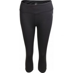 Legginsy treningowe damskie SPDF601A - czarny - Outhorn. Czarne spodnie damskie Outhorn, na lato, bez wzorów, z poliesteru, na fitness i siłownię. W wyprzedaży za 49,99 zł.