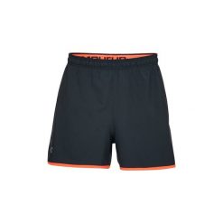Szorty i Bermudy Under Armour Qualifier 5'' Woven Short 1289626-017. Czarne spodenki i szorty męskie Under Armour, s, bez wzorów. Za 129,99 zł.