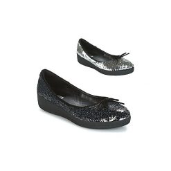Baleriny damskie: Baleriny FitFlop SUPERBALLERINA WITH SEQUINS