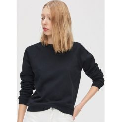 Bluza - Czarny. Czarne bluzy damskie Cropp, s, bez wzorów, bez rękawów, bez kaptura. Za 49,99 zł.