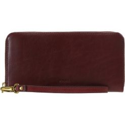 Portfele damskie: Fossil EMMA ZIP Portfel cabernet