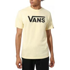 VANS T-SHIRT CLASSIC > VN000GGGYMB. Koszulki męskie Vans, xl, bez wzorów, z bawełny, klasyczne, z kontrastowym kołnierzykiem, krótkie. Za 129,99 zł.