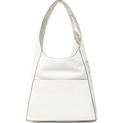 Torebka DKNY - Alixis Hobo R02CZI46 White Wht. Białe torebki klasyczne damskie DKNY, bez wzorów, ze skóry ekologicznej, klasyczne, bez dodatków. Za 1019,00 zł.