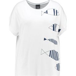 T-shirty damskie: Persona by Marina Rinaldi VALIGIA Tshirt z nadrukiem white