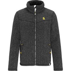 Kurtka polarowa w kolorze antracytowo-czarnym. Szare bluzy męskie Schmuddelwedda Man, xxl, bez wzorów, z dzianiny, bez kaptura. W wyprzedaży za 219,95 zł.