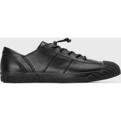 Kazar Studio - Buty. Czarne sneakersy męskie Kazar Studio, z okrągłym noskiem, na sznurówki. W wyprzedaży za 129,90 zł.