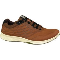 Ecco Exceed 87000402195. Pomarańczowe buty trekkingowe męskie ecco, ze skóry, bez zapięcia. W wyprzedaży za 419,99 zł.