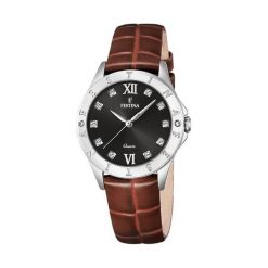 Festina F16929-B - Zostań stałym klientem i kupuj jeszcze taniej. Brązowe zegarki damskie marki Festina. Za 308,00 zł.