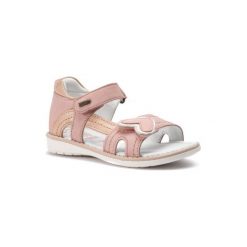 LASOCKI KIDS CI12-2850-01. Różowe sandały dziewczęce Lasocki Kids, ze skóry, bez zapięcia. Za 89,99 zł.