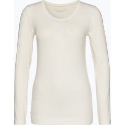 Marie Lund - Damska koszulka z długim rękawem, beżowy. Brązowe koszulki damskie marki Marie Lund, m, bez wzorów, z bawełny, bez kołnierzyka. Za 69,95 zł.
