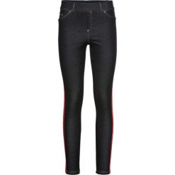 Legginsy bonprix czarny "stone". Czarne legginsy damskie bonprix. Za 99,99 zł.