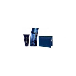 Portfele męskie: SET Kenzo Pour Homme Night (M) edt 100ml + sg 50ml + portfel