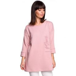BeWear bluza damska S/M różowa. Różowe bluzy damskie BeWear, s, bez wzorów, bez rękawów, bez kaptura. Za 209,00 zł.