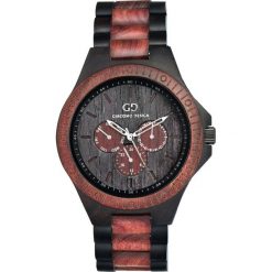 Zegarek Giacomo Design Drewniany męski GD08101. Brązowe zegarki męskie marki Giacomo Design. Za 559,00 zł.