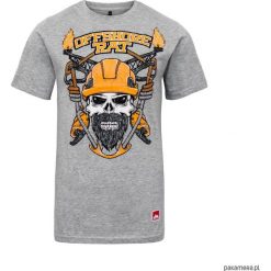 T - shirt OFFSHORE RAT GRAY. Czarne t-shirty męskie marki Pakamera, m, z kapturem. Za 89,00 zł.