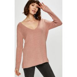 Rock Angel - Sweter. Różowe swetry klasyczne damskie marki Rock Angel, s, z elastanu, rockowe. W wyprzedaży za 59,90 zł.