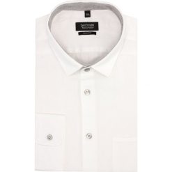 Koszula bexley l2612 długi rękaw slim fit biały. Białe koszule męskie Recman, m, bez wzorów, bez kołnierzyka, z długim rękawem. Za 149,00 zł.
