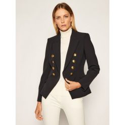 Żakiet Elisabetta Franchi GI-932-06E2-V549. Czarne marynarki damskie Elisabetta Franchi, bez wzorów. Za 2599,00 zł.
