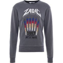 Zadig & Voltaire STEEVE OVERDYED Bluza noir. Czarne bluzy męskie marki Zadig & Voltaire, s, z bawełny. Za 719,00 zł.