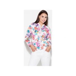 Kurtki damskie: Kurtka K287 Kwiaty