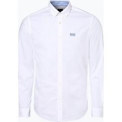BOSS Athleisure - Koszula męska – Biado_R, czarny. Czarne koszule męskie BOSS Athleisure, xl, z haftami, z bawełny, bez kołnierzyka, bez rękawów. Za 429,95 zł.