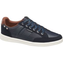 Sneakersy męskie Jack + Jones granatowe. Niebieskie sneakersy męskie Jack & Jones, na sznurówki. Za 139,00 zł.