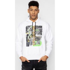 Bluza Diesel S-Alby-D1 00SATL 0IAEG. Białe bluzy męskie Diesel, s, bez wzorów, z bawełny, bez kołnierzyka, bez rękawów, bez kaptura. Za 749,00 zł.