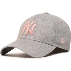 Czapka z daszkiem NEW ERA - Jersey 9Forty 12489947 Szary. Szare czapki damskie New Era, bez wzorów, z wełny. Za 119,00 zł.